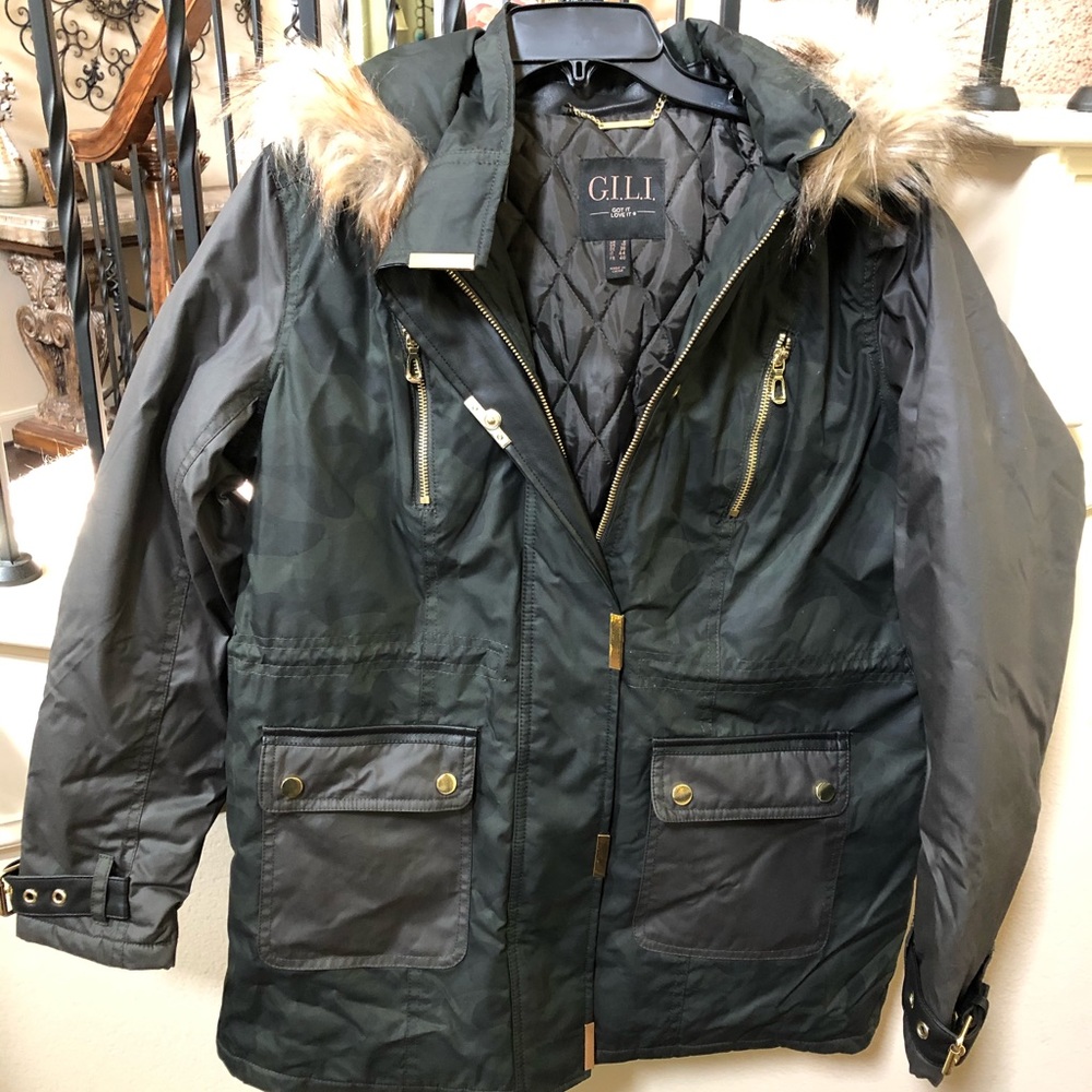 Fur-trimmed Winter Coat